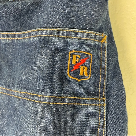 Flame Resistant Denim Pants Mens Size 36 - Picture 7 of 9